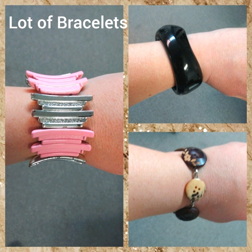 Lot of 3 Vintage Art Deco Bracelets